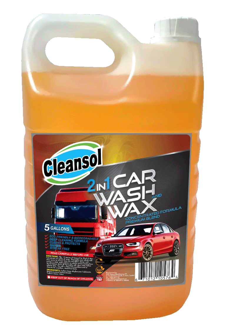 Actual Cleansol Car Wash & Wax product
