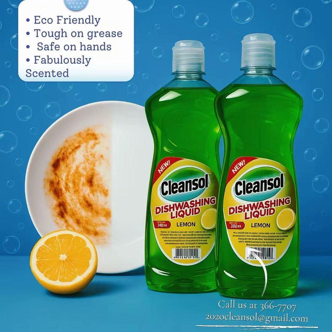 Actual Cleansol Dishwashing Liquid product